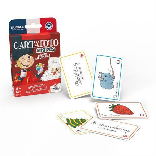 Illustration de : Cartes anglais - Cartatoto