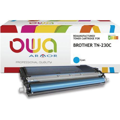 Illustration de : Toner remanufacturé BROTHER TN-230C - OWA