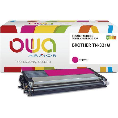 Illustration de : Toner remanufacturé BROTHER TN-321M - OWA