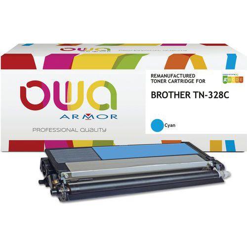 Illustration de : Toner remanufacturé BROTHER TN-328C - OWA