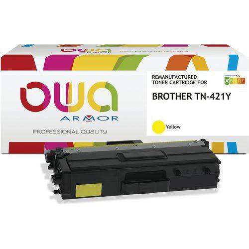 Toner remanufacturé BROTHER TN-421Y - OWA thumbnail image 1