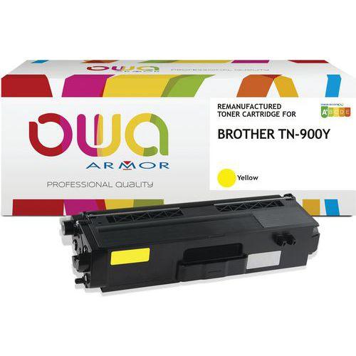 Illustration de : Toner remanufacturé BROTHER TN-900Y - OWA