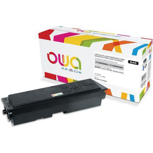 Illustration de : Toner remanufacturé EPSON C13S050583 - C13S050585 - OWA