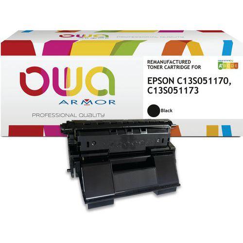 Illustration de : Toner remanufacturé EPSON C13S051170 - C13S051173 - OWA