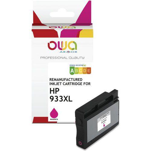 HP 933XL cartouche encre remanufacturée haute capacité Magenta thumbnail image 1