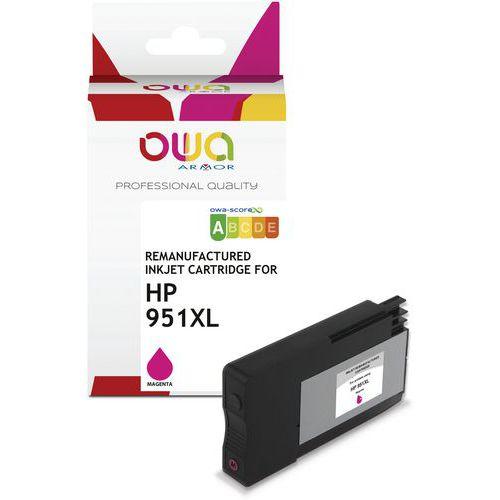 HP 951XL cartouche encre remanufacturée haute capacité Magenta thumbnail image 1