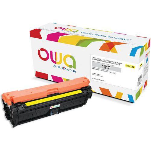 Toner remanufacturé HP CE342A - OWA thumbnail image 1