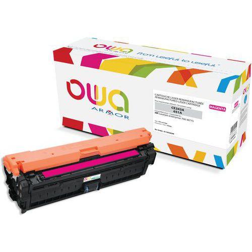 Illustration de : Toner remanufacturé HP CE343A - OWA