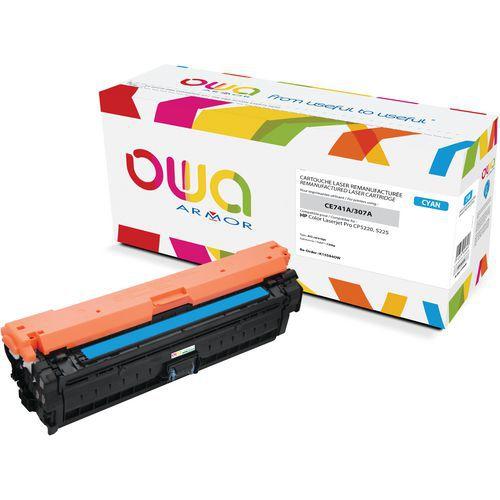 Toner remanufacturé HP CE741A - OWA thumbnail image 1