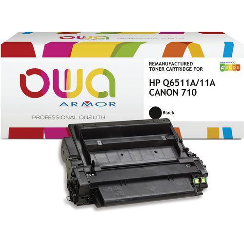 Illustration de : Toner remanufacturé HP Q6511A - CANON 710 - OWA