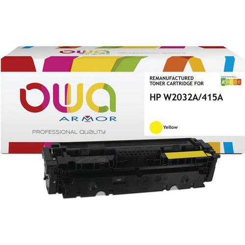 Illustration de : Toner remanufacturé HP W2032A - OWA
