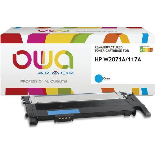 Illustration de : Toner remanufacturé HP W2071A - OWA