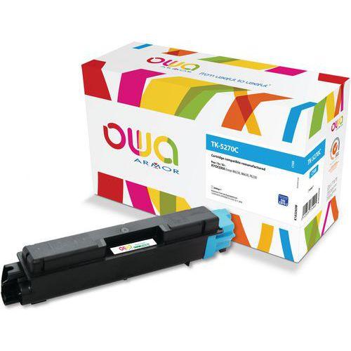 Toner remanufacturé KYOCERA TK-5270 C - OWA thumbnail image 1