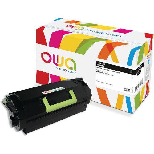 Toner remanufacturé LEXMARK 24B6213 - OWA thumbnail image 1