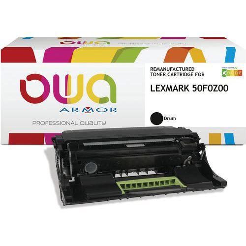Illustration de : Tambour remanufacturé LEXMARK 50F0Z00 - OWA