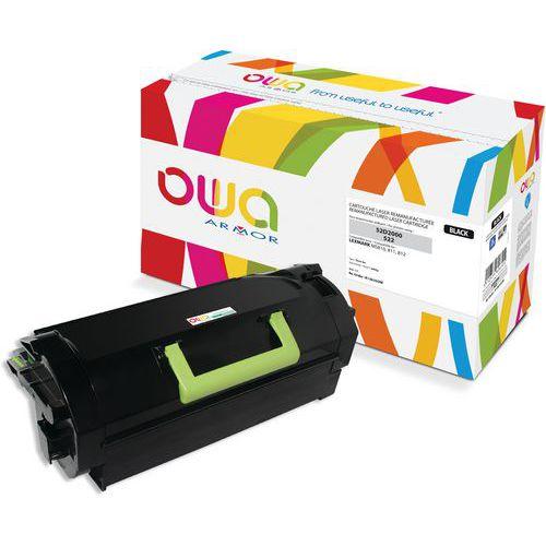 Toner remanufacturé LEXMARK 52D2000 - OWA thumbnail image 1