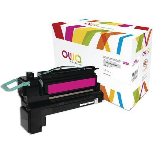 Toner remanufacturé LEXMARK C792X2MG - C792X1MG - OWA thumbnail image 1