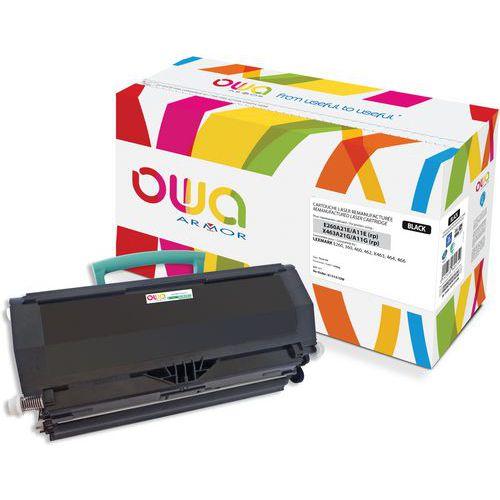 LEXMARK E260-X463 toner remanufacturé Noir thumbnail image 1