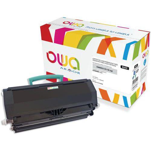LEXMARK E460 toner remanufacturé haute capacité Noir thumbnail image 1