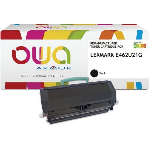 LEXMARK E462 toner remanufacturé haute capacité Noir thumbnail image 1
