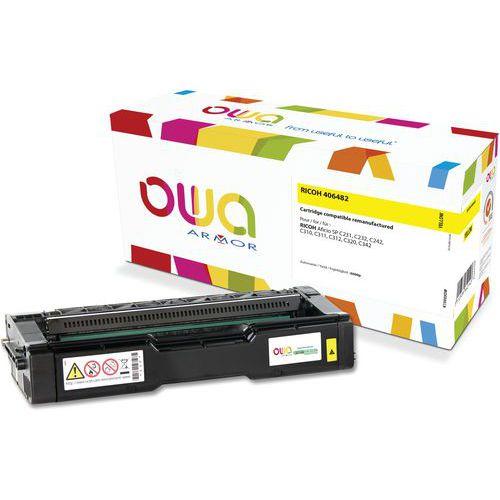 Illustration de : Toner remanufacturé RICOH SPC320 - OWA