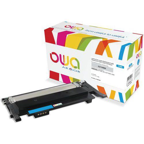 Illustration de : Toner remanufacturé SAMSUNG CLT-C406S/ELS - OWA