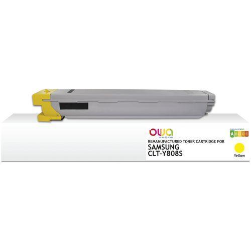 Illustration de : Toner remanufacturé SAMSUNG CLT-Y 808 S/ELS - OWA