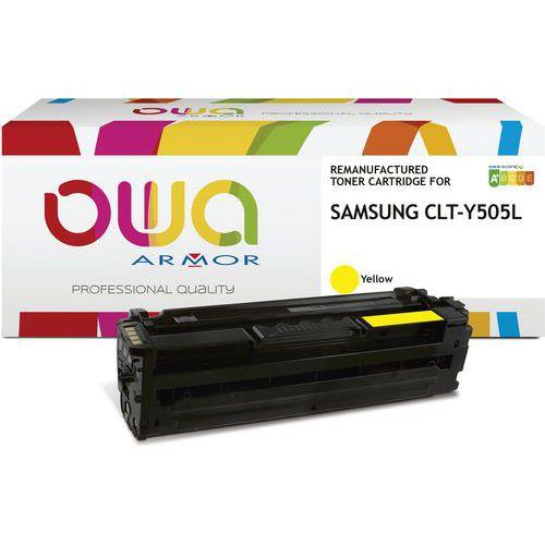 Illustration de : Toner remanufacturé SAMSUNG CLT-Y505L/ELS - OWA
