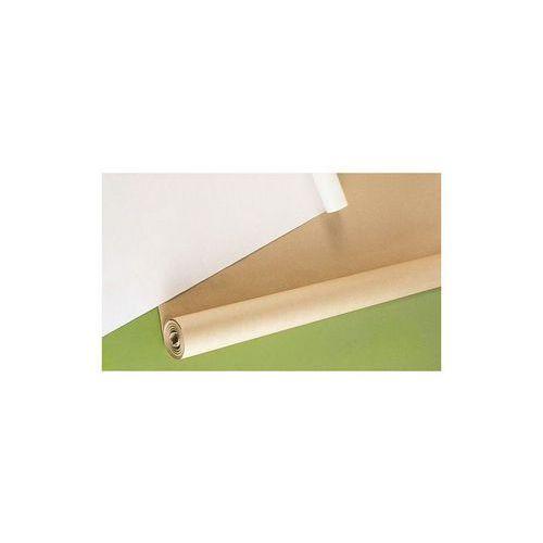 Illustration de : Rouleau kraft beige 1 x 10 m 60g