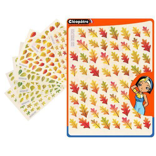 Pochette 8 planches 480 feuilles d'arbres adhésives thumbnail image 1