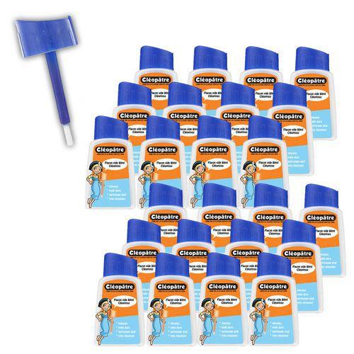 Illustration de : Flacon vide pour colle liquide 80 mL - Cléopâtre