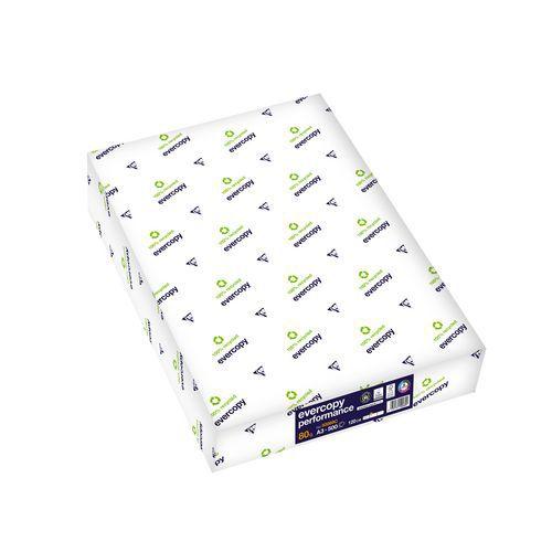 Ramette 500 feuilles 80g blanc A3 recyclé thumbnail image 1