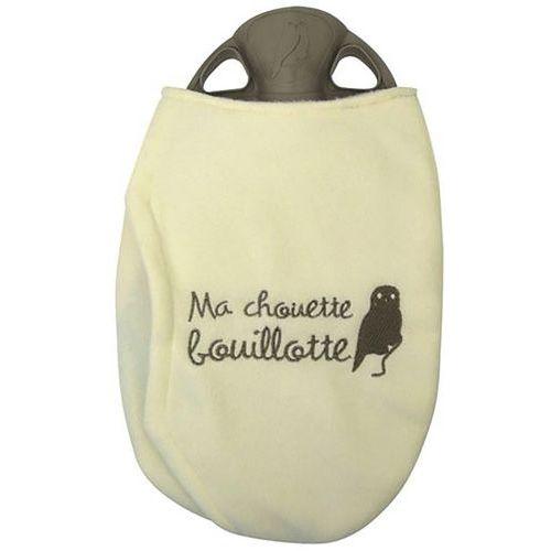 Bouillotte chouette avec housse polaire thumbnail image 1