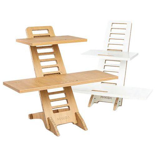 Illustration de : Station de travail assis/debout Harry - Makiba