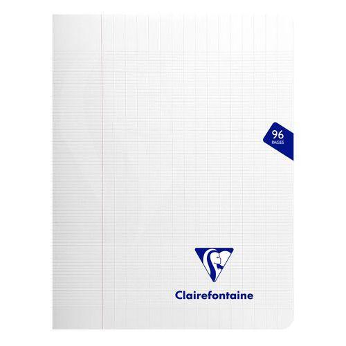 Mimesys cahier piqué polypro 17x22cm 96p séyès Incolore - Lot de 10 thumbnail image 1