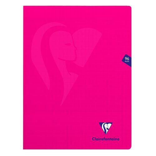 Mimesys cahier piqué polypro 24x32cm 96p séyès - Clairefontaine thumbnail image 1