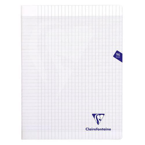 Mimesys cahier piqué polypro 24x32cm 96p séyès Incolore - Lot de 10 thumbnail image 1