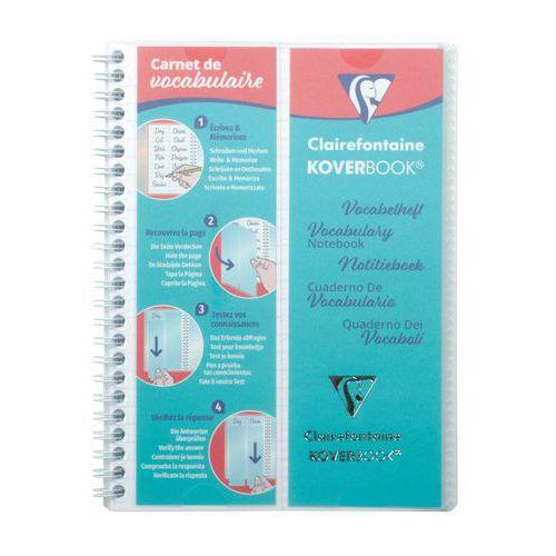 Koverbook carnet vocabulaire spiralé 14,8x21cm 100p Ligné marge centrale - Lot de 10 thumbnail image 1