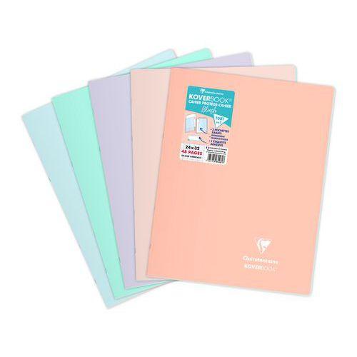 Koverbook Blush piqué PP bicolore opaque 24x32cm 48p séyès coloris ass - Lot de 10 thumbnail image 1