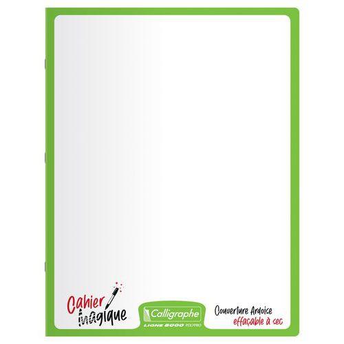 Calligraphe Cahier Magique couverture ardoise 17x22cm 48p séyès 90g - Lot de 10 thumbnail image 1