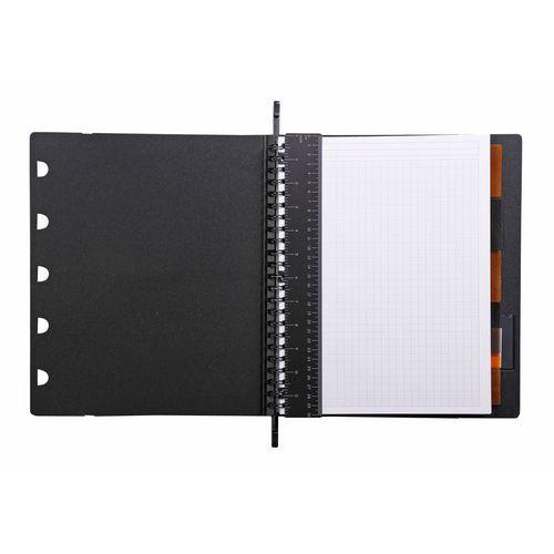 Illustration de : Exabook Rhodiactive rechargeable RI A4+ 160p Seyès+C 80g - Rhodia