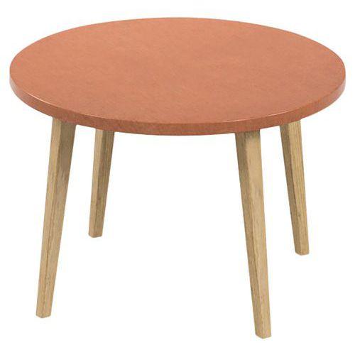 Table basse ronde Upcy Ø 60 cm terracotta thumbnail image 1