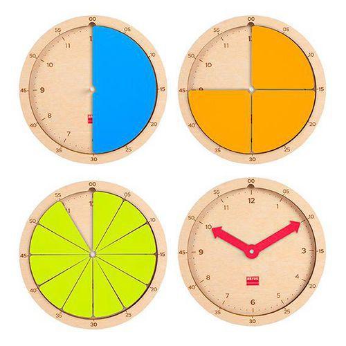 Illustration de : Construisons l'heure - Akros