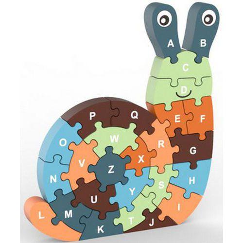 Puzzle chiffres et lettres escargot - Sapinmalin fullname image