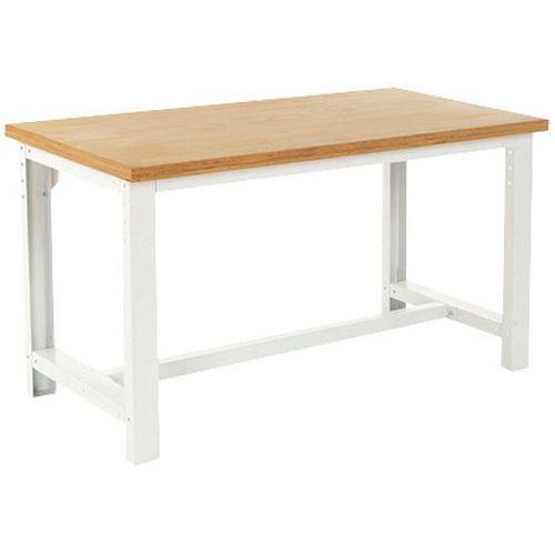 Établi Cubio Largeur 200 cm plateau Multiplis Profondeur 75 cm thumbnail image 1