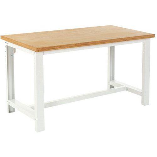 Établi Cubio Largeur 150 cm plateau Linoléum Profondeur 75 cm thumbnail image 1