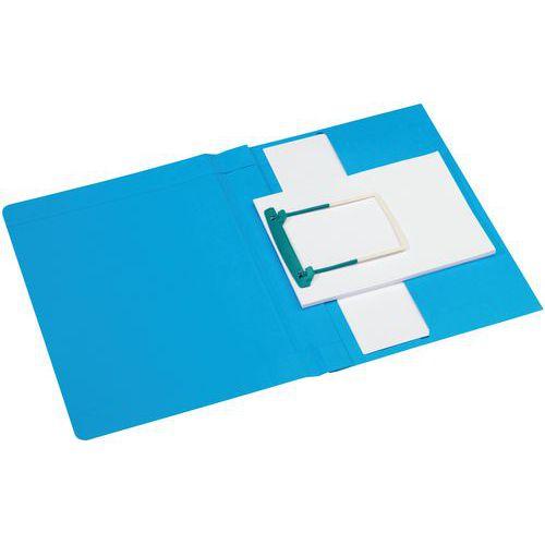 Lot de 10 Chemise-pochette Jalema Secolor Clipex plus - Bleu thumbnail image 1