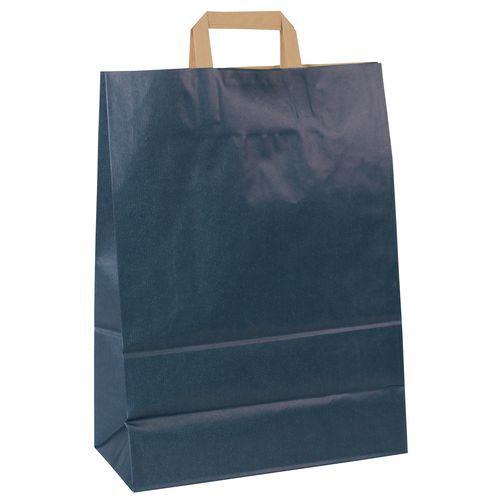 Lot de 250 sacs en papier kraft Col.:Bleu H:43 cm thumbnail image 1