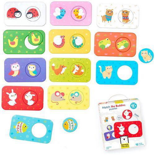 Puzzles d'association animaux thumbnail image 1