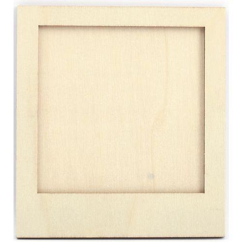 Cadre photo type polaroid bois 94x100x4mm thumbnail image 1